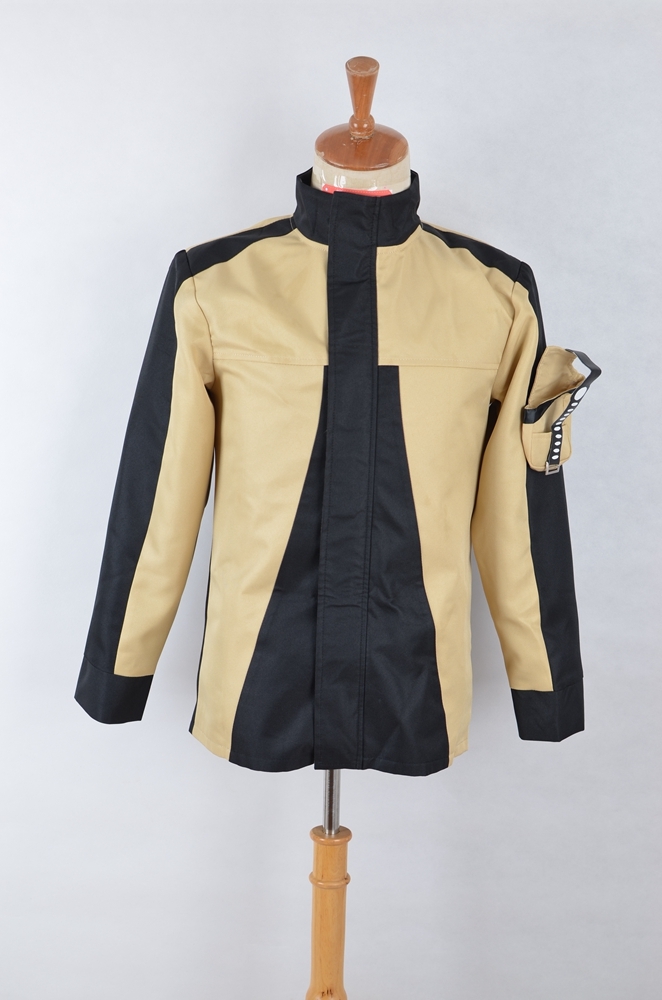 Masumi Inou Cosplay Costume Jacket from Fast Adventurer Bouken Black