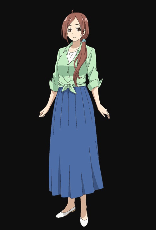 Sayuri Shinomiya Cosplay Costume from Sakura Quest