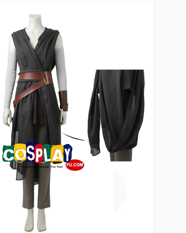 Rey Cosplay Costume (2nd) from Star Wars: The Force Awakens