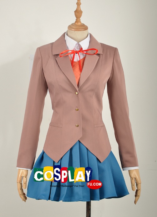 Monika Cosplay Costume from Doki Doki Literature Club
