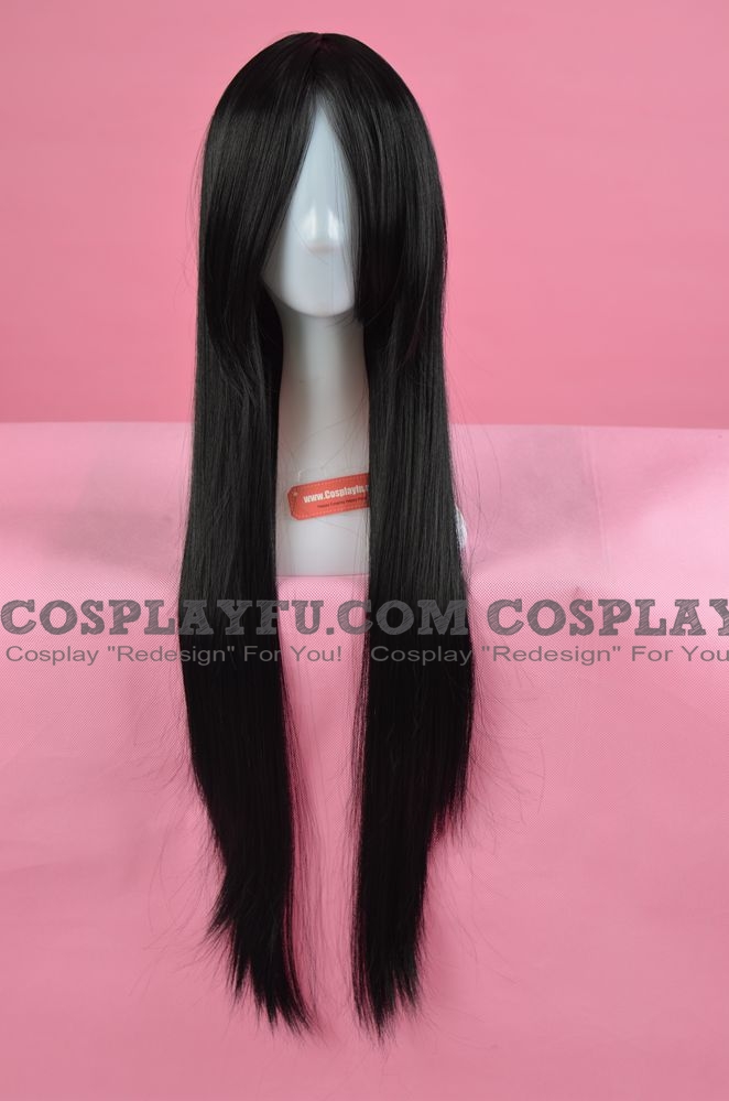 Long Black Wig (496)