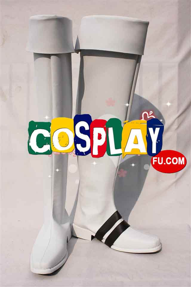 Cosplay Tall Largo Blanco Botas Cosplay (174)