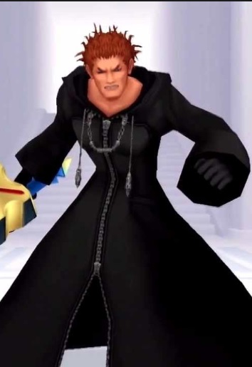 Lexaeus Cosplay Costume Wig from Kingdom Hearts