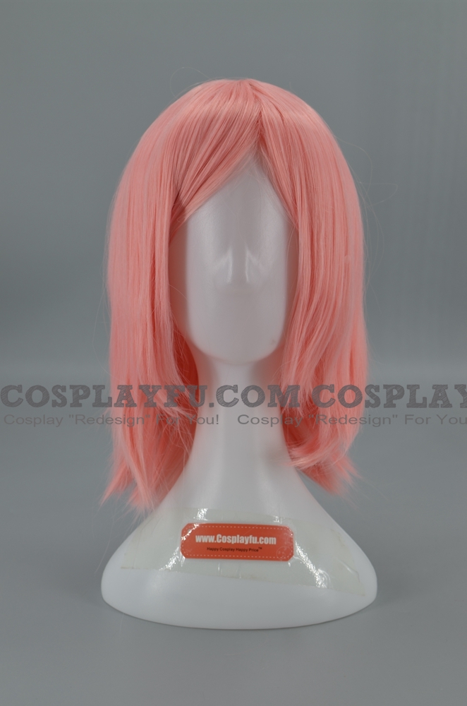 Pink Wig (Medium, Straight, Hanamomo CF27)