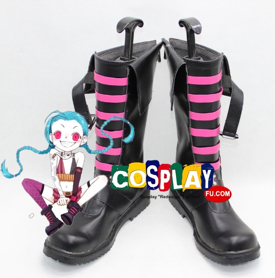 Jinx the Loose Cannon Shoes (4378) from League of Legends