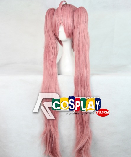 Long Straight Pink Wig (8282)