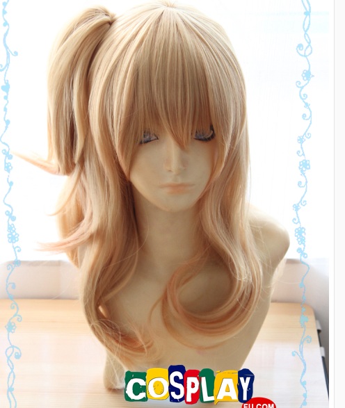 Long Curly Mix Colour Pony Tail Wig (8315)