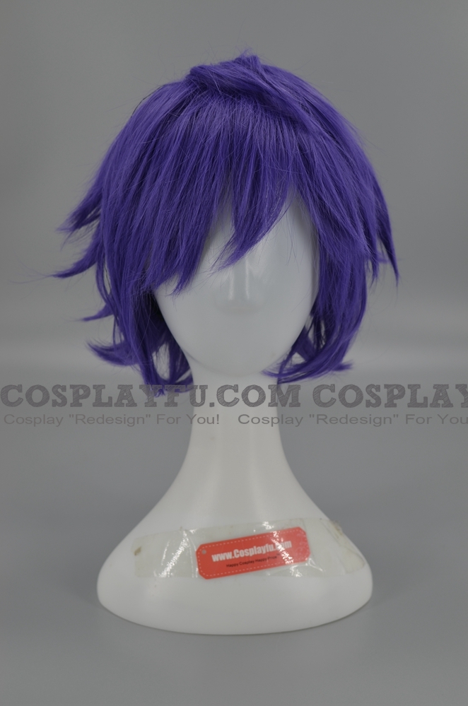 Short Purple Wig (6851)