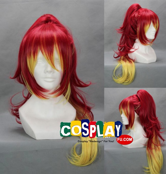 Long Mix Colour Pony Tail Wig (8053)