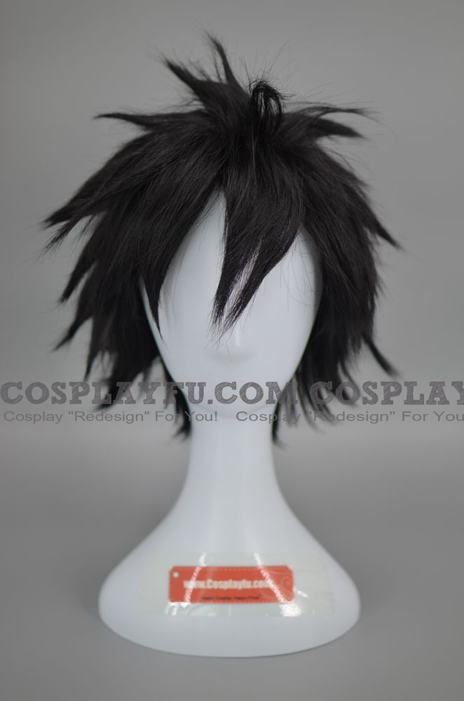 35 cm Short Black Wig (5512)