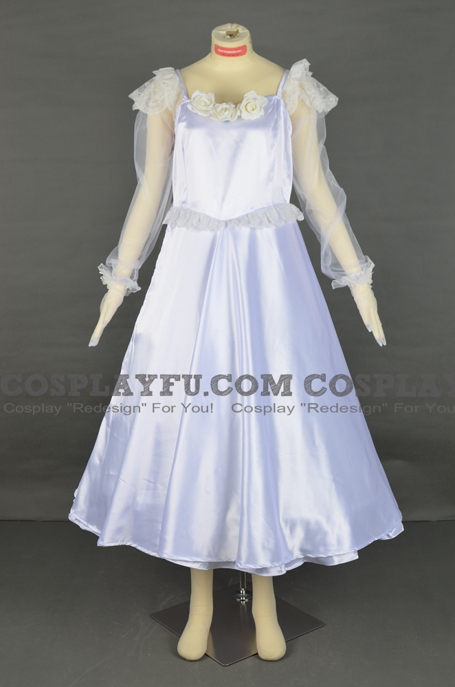 Rachel Cosplay Costume (Wedding Dress) from Kuroshitsuji