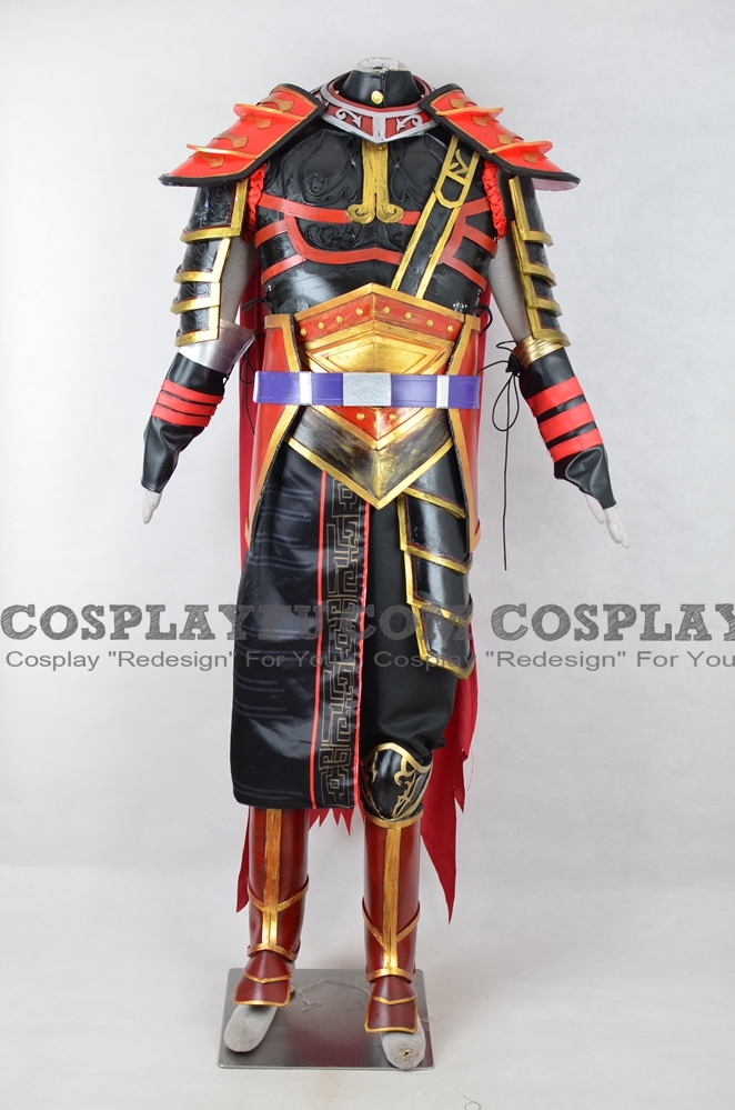 Zhou Tai Cosplay Costume from Dynasty Warriors