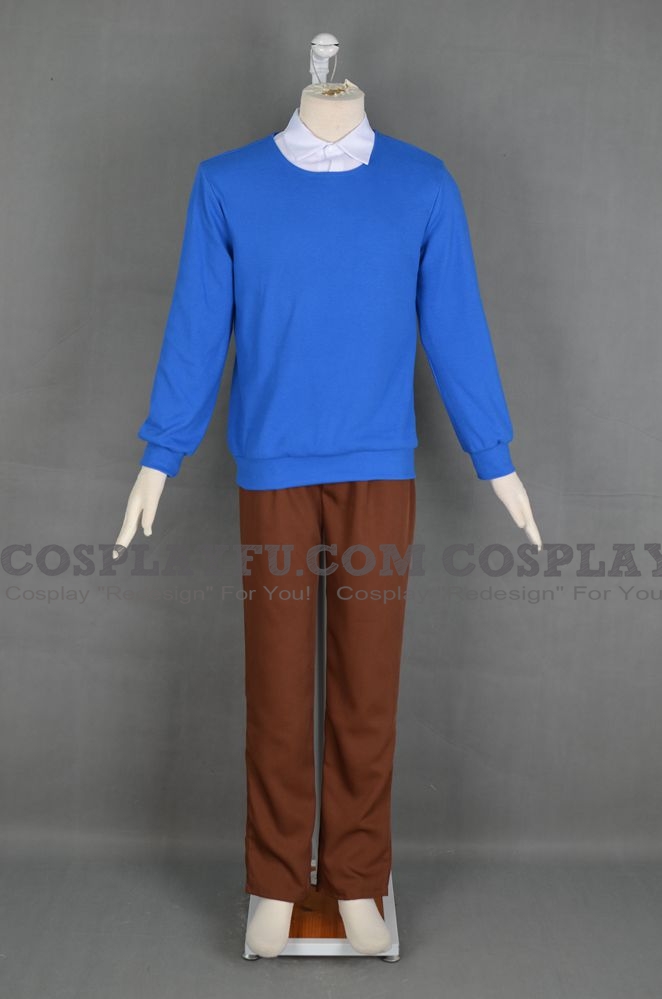 Tintin Cosplay Costume from The Adventures of Tintin