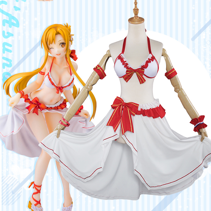 Sword Art Online Asuna Yuuki Kostüme (4915) Sword Art Online Asuna Yuuki Kostüme (4915)