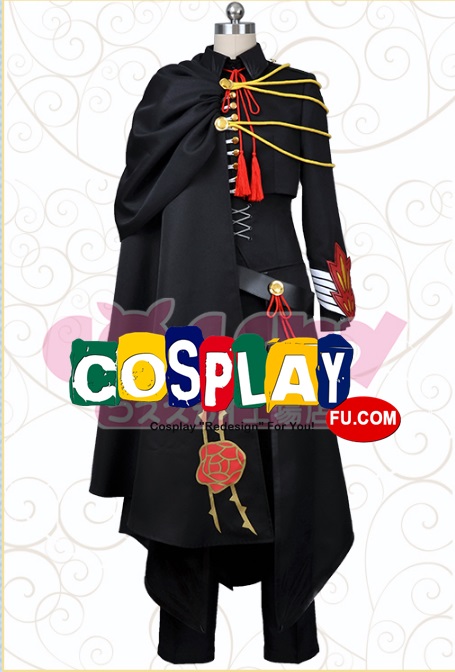 Code Geass Lelouch Lamperouge Costume (Code Black in Ashford 1st Live)