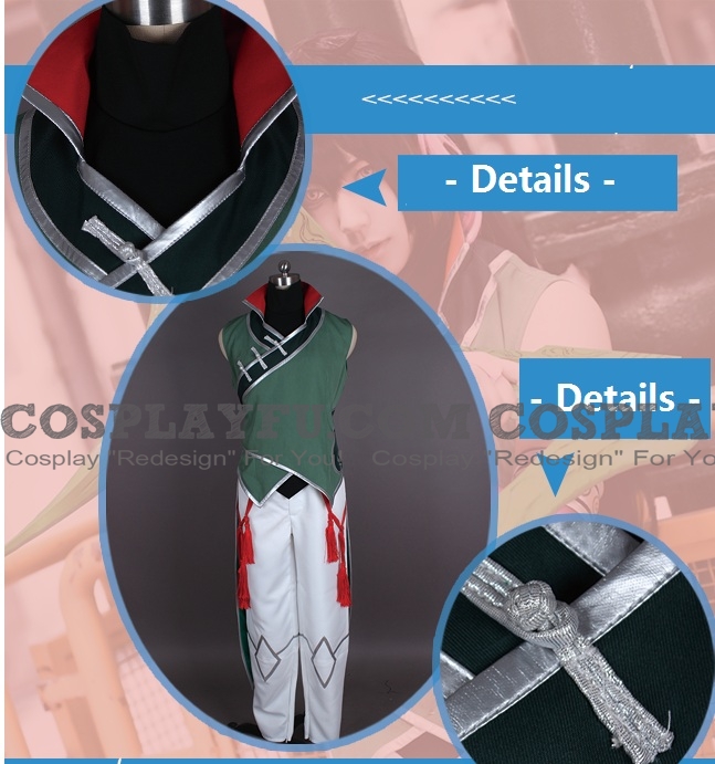 Lie Ren Cosplay Costume (2nd) from RWBY