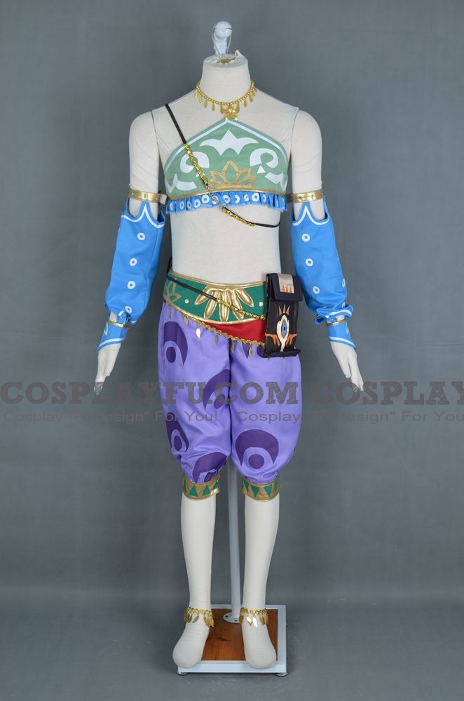 Custom Link Cosplay Costume (Gerudo Set) from The Legend of Zelda Breath of  the Wild (6822) 
