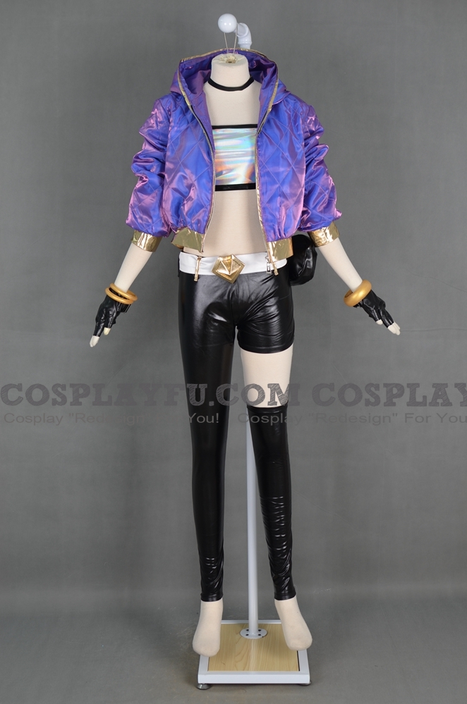 Akali the Rogue Assassin Cosplay Costume from League of Legends (6360)