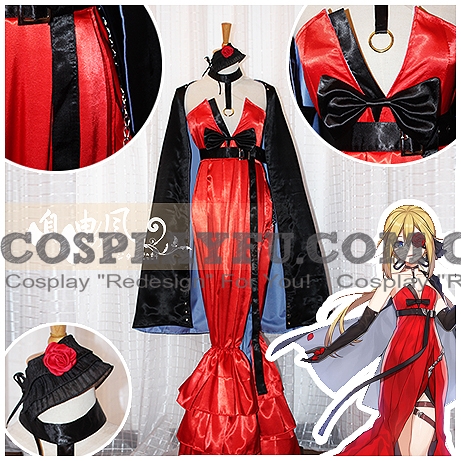 Skorpion Cosplay Costume from Girls' Frontline (6187)