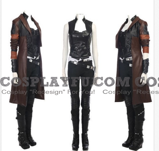 Gamora Cosplay Costume from Guardians of the Galaxy (6768)