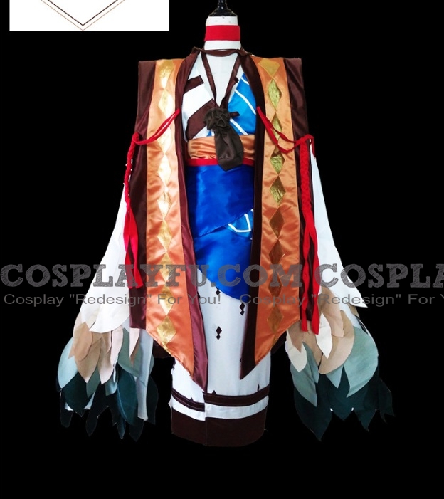 Ichimoku Ren Cosplay Costume from Onmyoji