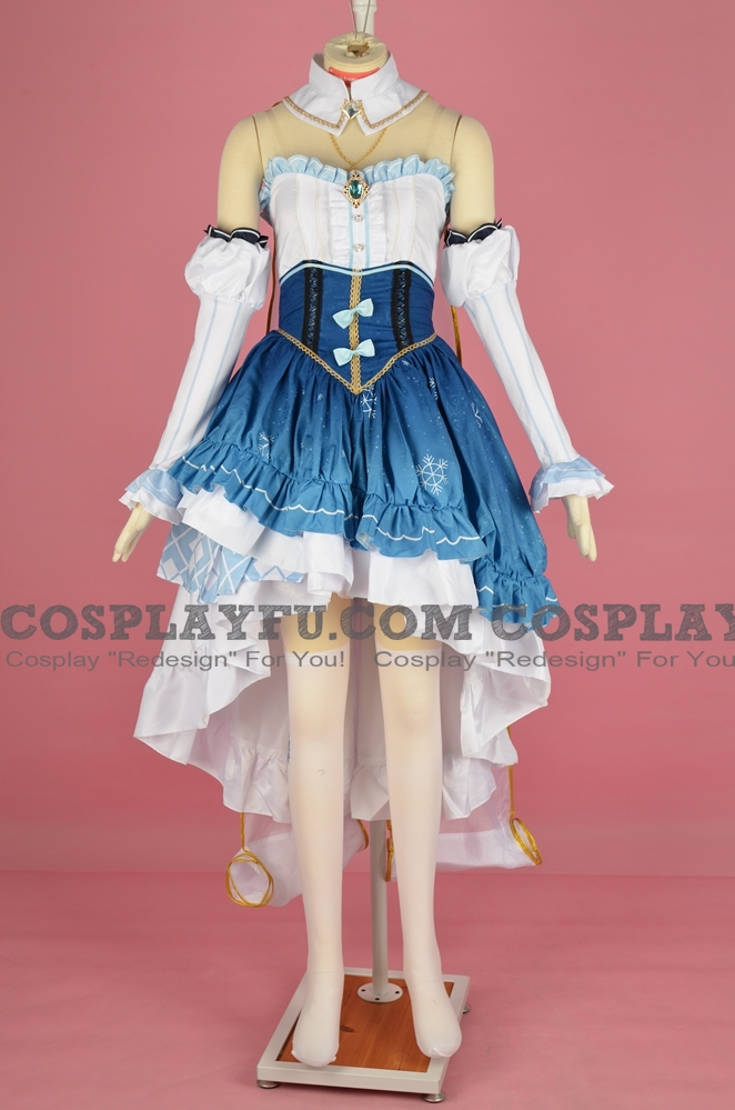 Custom Snow Miku Cosplay Costume (2019) from Vocaloid - CosplayFU.co.uk