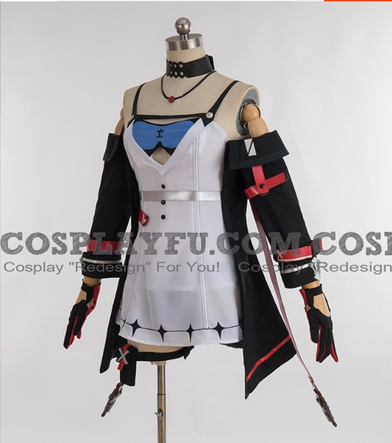 Kallen Cosplay Costume from Guns Girl - School DayZ