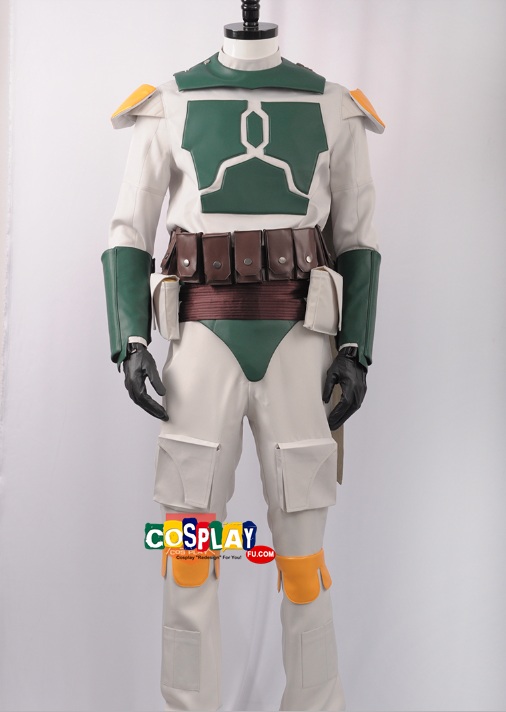Boba Fett Cosplay Costume from Star Wars Chess