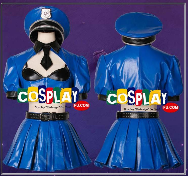 Caitlyn Cosplay Costume (Leather) from League of Legends