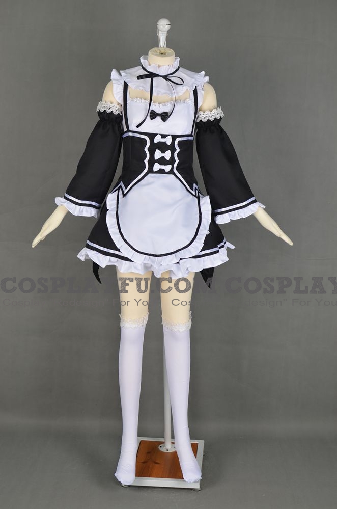 Rem Cosplay Costume from Re:zero