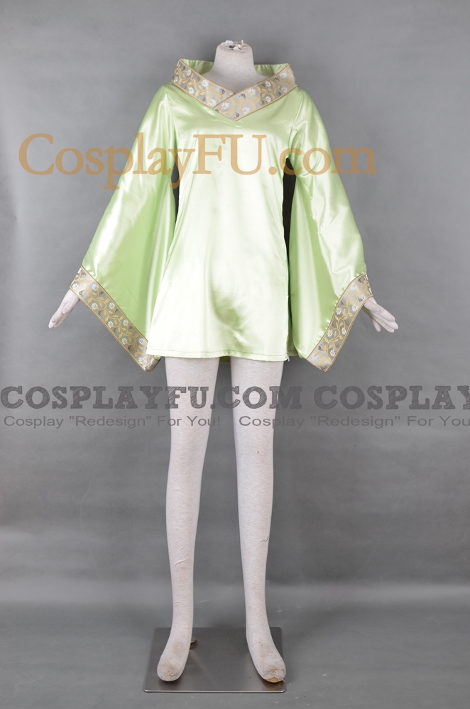 vert Kimono Cosplay