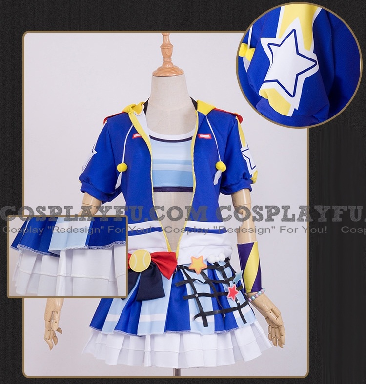 Umi Cosplay Costume (Tennis, Idolized) from Love Live!