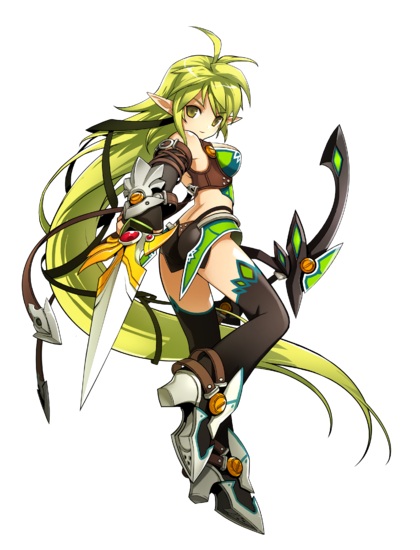 Elsword Rena chaussures (Trapping Ranger)