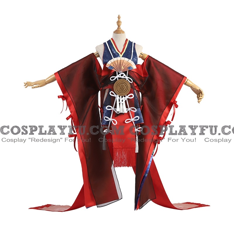 Shiranui Cosplay Costume (Awakened) from Onmyoji