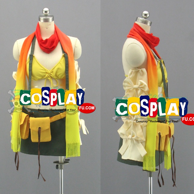 Rikku Cosplay Costume from Final Fantasy X