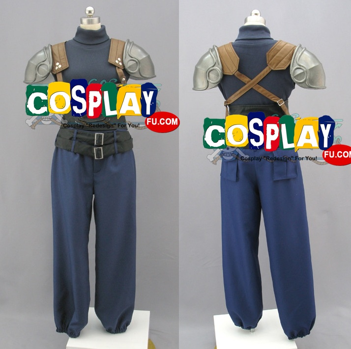 Final Fantasy VII Zack Fair Costume