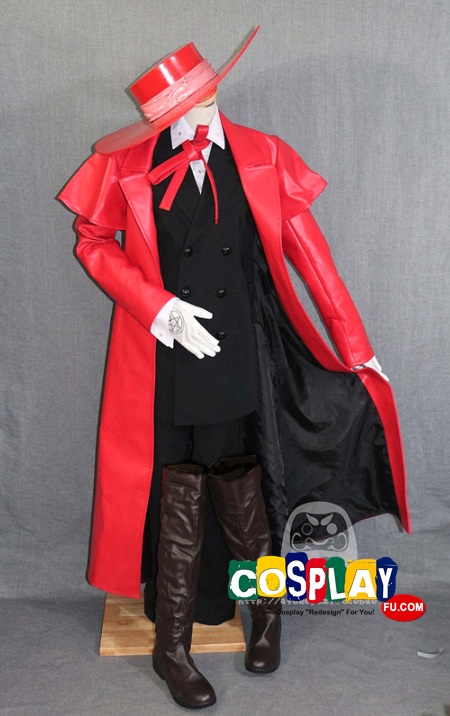 Alucard Cosplay Costume (2nd) from Hellsing
