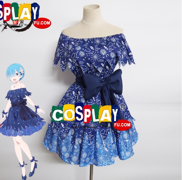 Rem Cosplay Costume (2nd) from Re:Zero