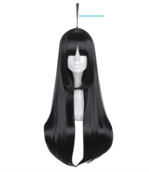 Long Straight Black Wig (2nd)