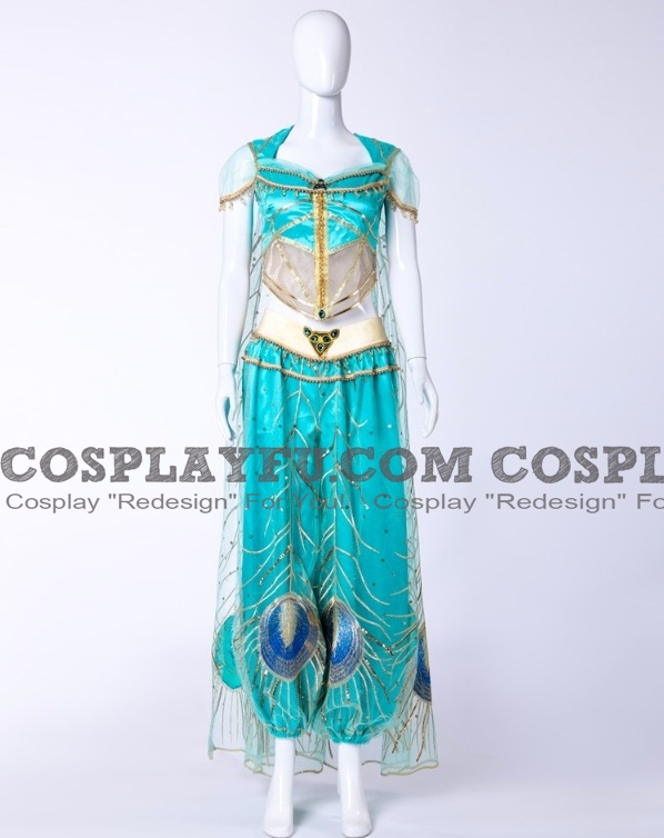 Princess Jasmine Cosplay Costume (3rd) from Aladdin