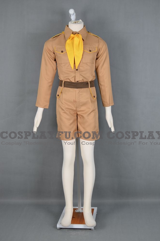 Scout Master Ward Cosplay Costume from Moonrise Kingdom