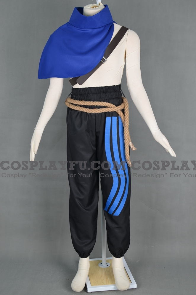 Yasuo the Unforgiven Cosplay Costume from League of Legends