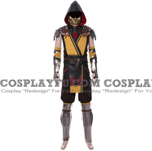 Scorpion Cosplay Costume (2nd) from Mortal Kombat