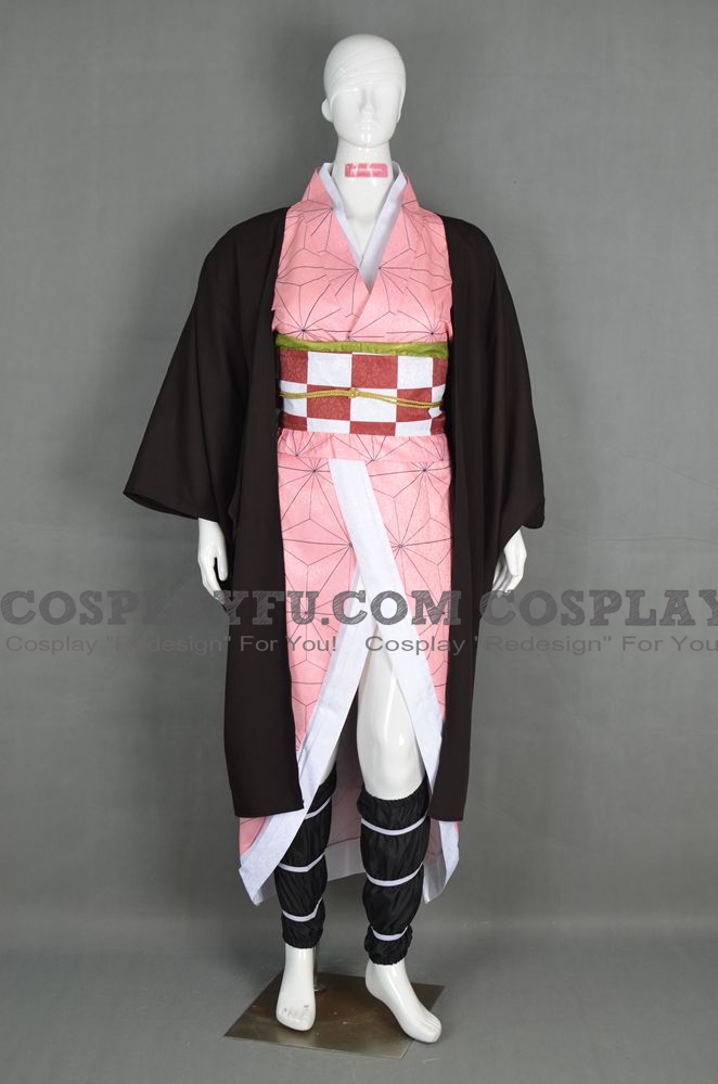 Nezuko Cosplay Costume from Kimetsu no Yaiba