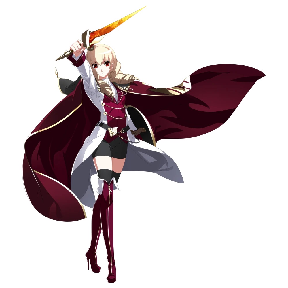 Erika Wagner Miyashiro Cosplay Costume from Under Night In-Birth