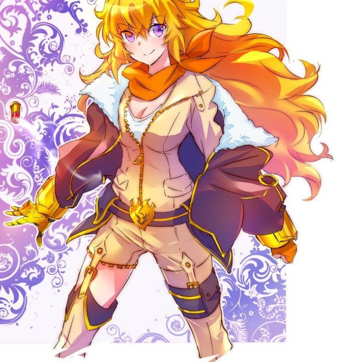 Yang Xiao Long Cosplay Costume (3rd) from RWBY