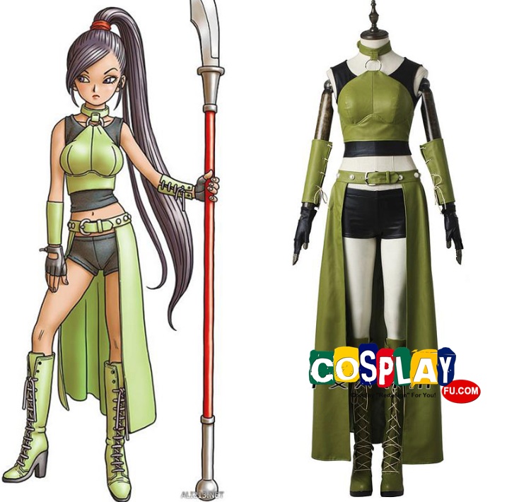 Jade Cosplay Costume from Dragon Quest