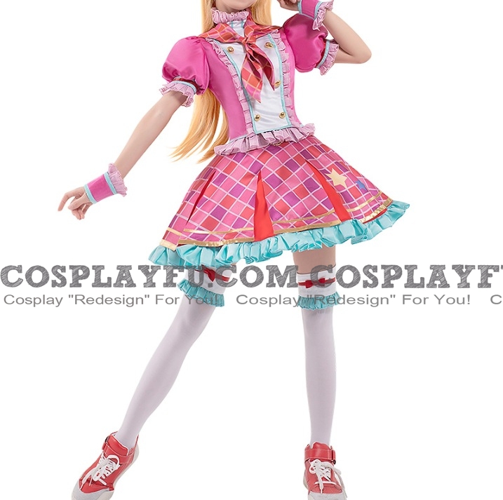 Ichigo Hoshimiya Cosplay Costume (3th) from Aikatsu!