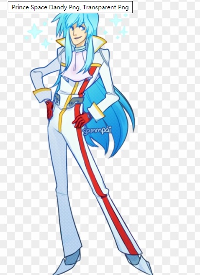 Prince Cosplay Costume from Space Dandy