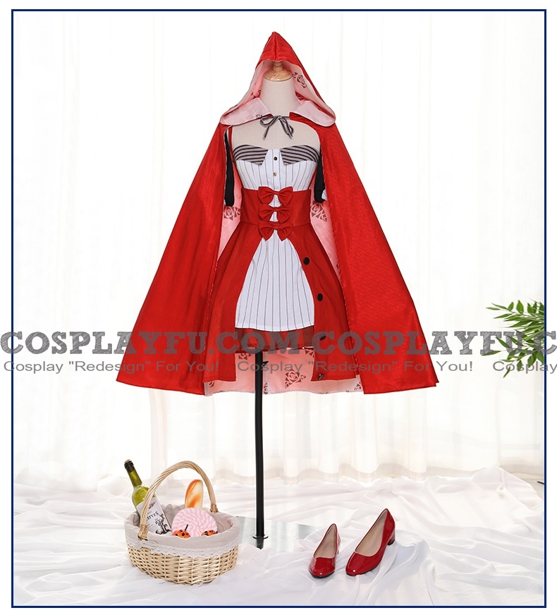 Fate Grand Order Marie Antoinette Costume (Red Hoodie)